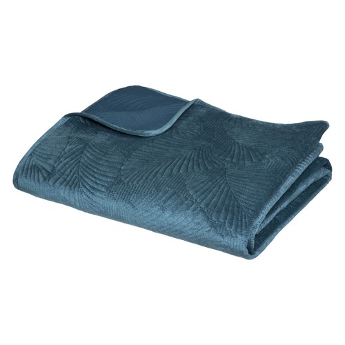 Tagesdecke polyester blau 240 - polyester,