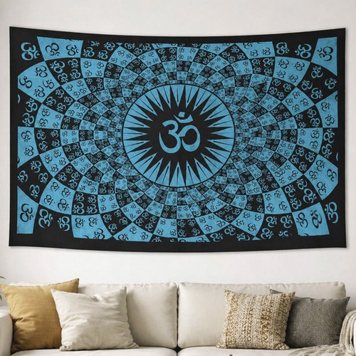 Tagesdecke lotus blau und - tagesdecke,